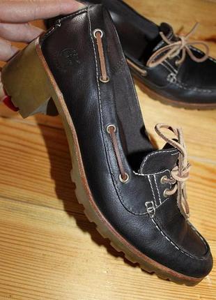 40 разм. туфли timberland. кожа. оригинал
