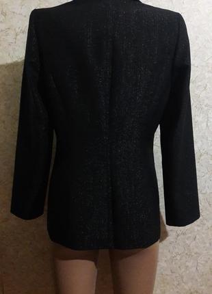 Торг! нарядный пиджак из ткани с люрексом nl4 фото