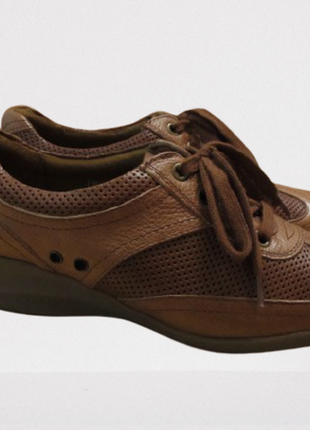 Footglove wider fit комфортные кожаные повседневные туфли р.5/24,5 см3 фото