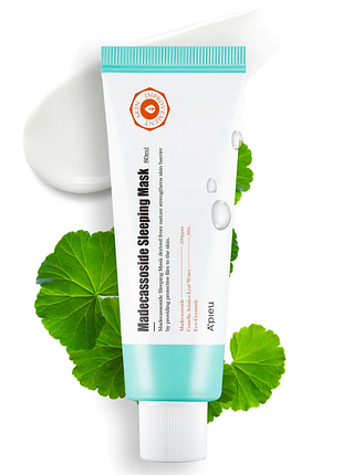 Ночная маска с мадекасоcидом a'pieu madecassoside sleeping mask