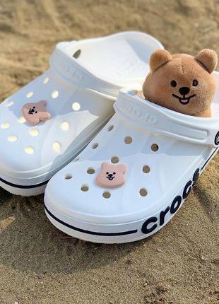 Сабо мужские крокс crocs bayaband белые