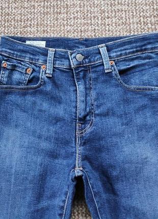 Levi's 512 premium waterless джинсы slim tapered fit оригинал (w30 l30)6 фото