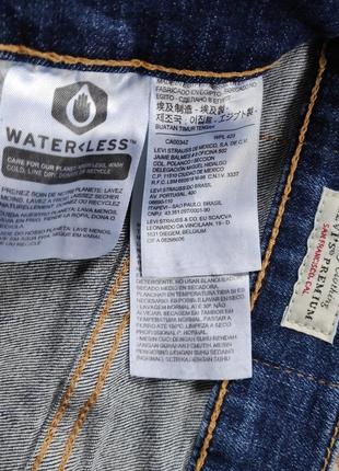 Levi's 512 premium waterless джинсы slim tapered fit оригинал (w30 l30)9 фото