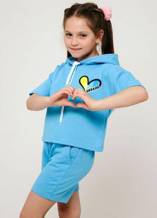 Костюм для девочек "украина"1 фото