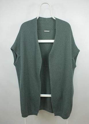 Кашеміровий люкс кардіган hemisphere cashmere/wool knit cardigan poncho