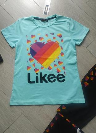 Футболка likee, лайки