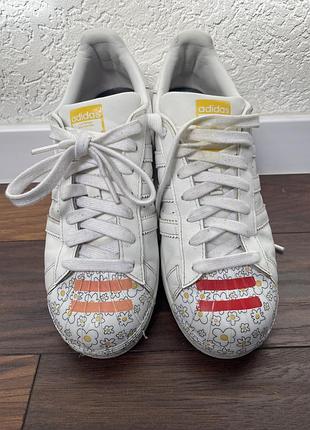 Adidas super star кеды