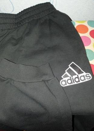 Хлопковые брюки женские adidas.3 фото