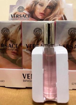 Мини-парфюм унисекс versace bright crystal 20 ml, версаче брайт кристалл1 фото