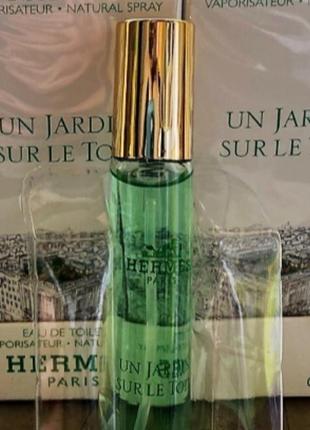 Мініпарфуми унісекс hermes uni jardin sur le toit 20 ml, гермес жардин сур ле тоїр1 фото