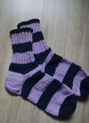 Супер класні в'язані шкарпетки