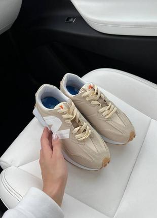 Кросівки кроси нью беланс new balance 327 beige7 фото