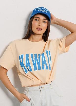Жіноча футболка з принтом hawaii