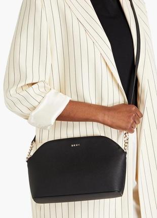 Сумка через плечо из эко кожи с кошельком donna karan new york оригинал