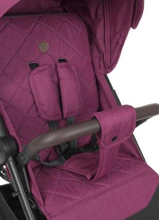Прогулочная коляска el camino optima me 1083 оптима, purple