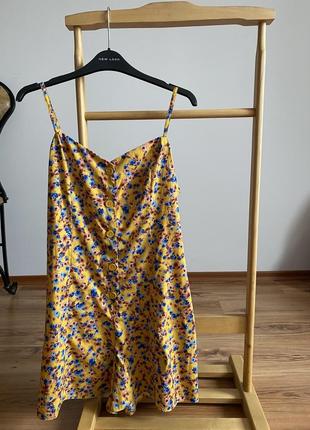 Ромпер в цветочный принт primark m-l