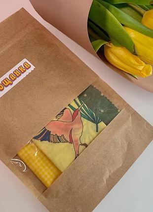 Вощанка воскова серветка багаторазова екологічна серветка