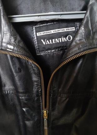 Куртка кожаная valentino5 фото