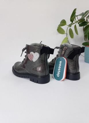 Деми ботинки на флисе тимбы утеплённые2 фото