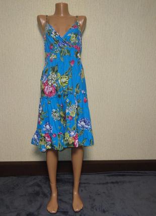 Відмінна літня сукня сарафан, натуральна тканина