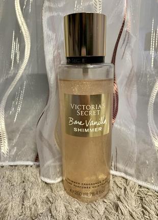 Спрей для тіла victoria's secret bare vanilla shimmer/ оригінал vs7 фото