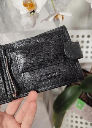 Портмоне з натуральної шкіри, гаманець чоловічий, шкіряний гаманець чорний, гаманець шкіряний3 фото