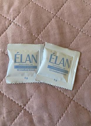Краска для бровей elan