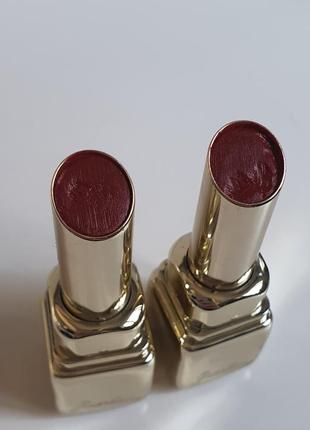 Блестящая помада guerlain kisskiss shine bloom
