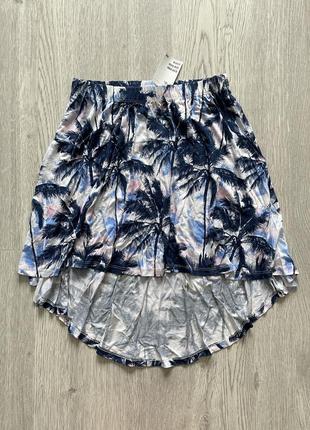 Крутая летняя юбка юбка удлиненная сзади h&amp;m 14роков