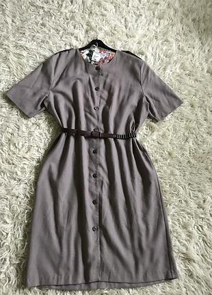 Платье- сафари