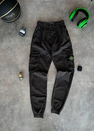 Шикарные брюки карго stone island