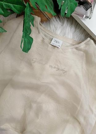Кофточка органза zara 2