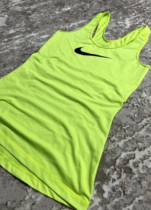 Жіноча спортивна майка nike dri fit нацк драй фіт2 фото