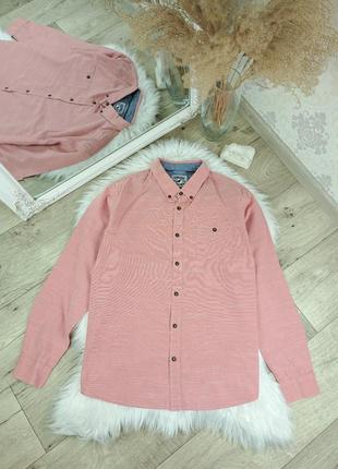 Брендовая стильная рубашка на длинный рукав red herring