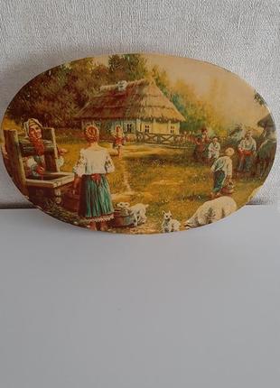 Картина с глины