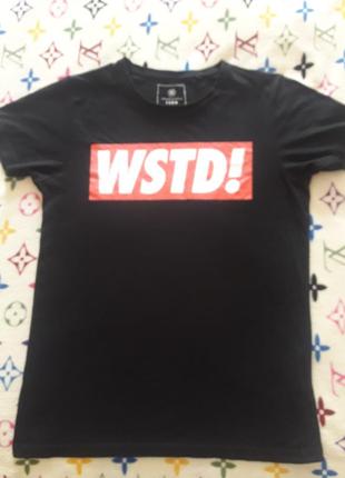 Котоновая футболка на подростка xs