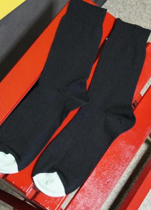 Черные носки неоновая вставка2 фото