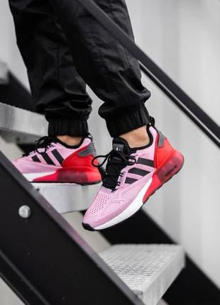 Текстильні бігові кросівки adidas originals x ninja zx 2k boost 'time in' fz0454 40-41-42 розмір2 фото