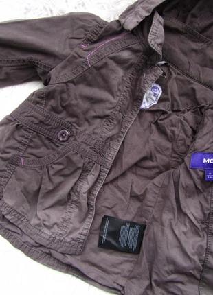 Стильная демисезонная куртка пальто  с капюшоном mexx2 фото