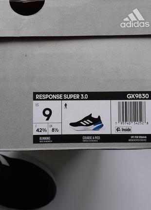 42р. adidas response. легкие мужские беговые кроссовки. оригинал8 фото