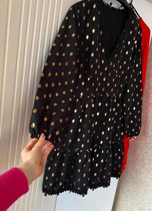 Платье с рюшами 2