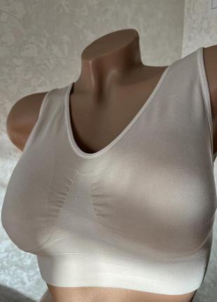 Брендовый эффектный удобный топ лиф бюстгальтер
