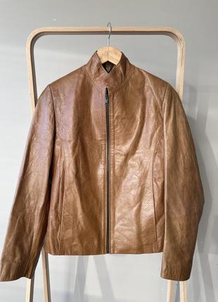 Real leather куртка
