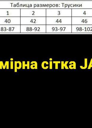 Красивые трусики на девушку jadea 6030 из хлопка размер м. 46. 3 жадеа5 фото