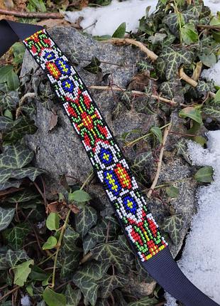 Стрічковий гердан з орнаментом