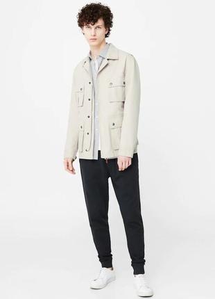 Куртка-піджак в стилі сафарі mango man - m, l, xl