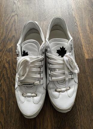 Белые кроссовки, люксовый бренд2 фото