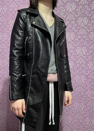 Куртка шкірзамінник