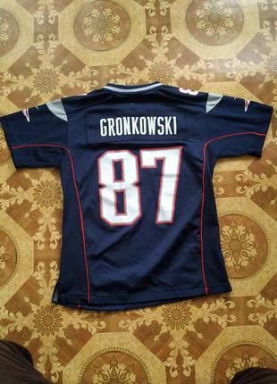 Футболка nike patriots x nfl