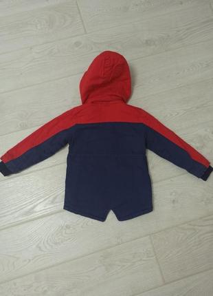 Куртка -парка для мальчика демисезонная5 фото